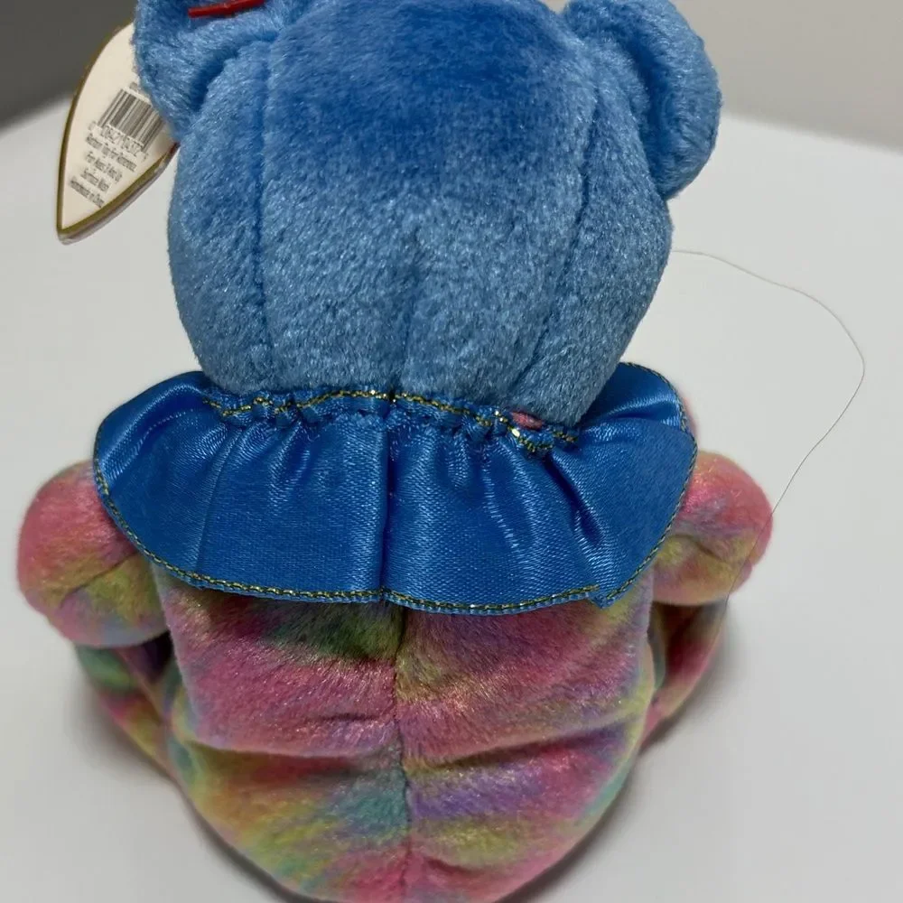 Ty Beanie Baby September Birthday (1st Birthday Series) Sapphire Nose Birthstone